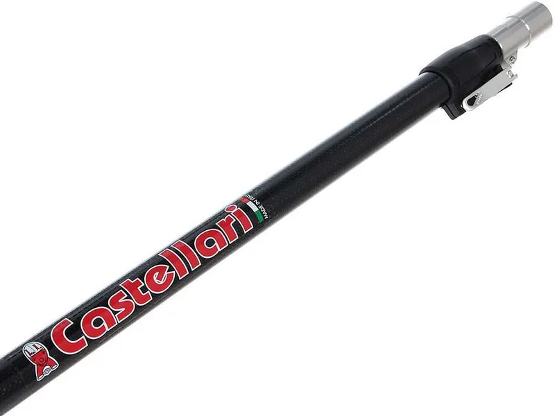 Perche pneumatique de rallonge en carbone Castellari APT 150 E CARBON - télescopique 150-260 cm