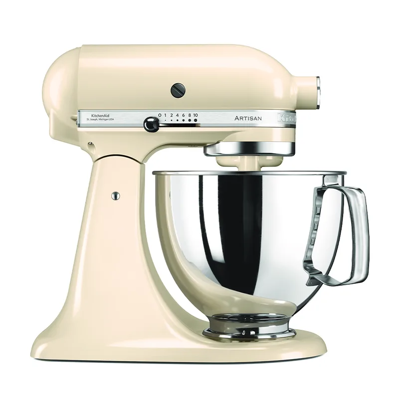KitchenAid Artisan 5KSM125-EAC Crème - Batteur mélangeur planétaire avec tête relevable