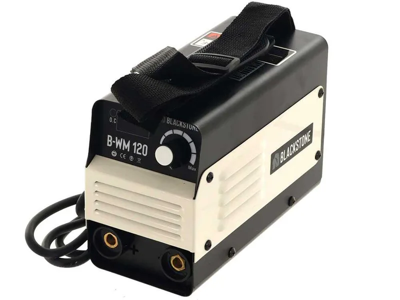 Poste à souder à inverter à électrode à courant continu Blackstone B-WM 120 - 120 A - avec Kit MMA