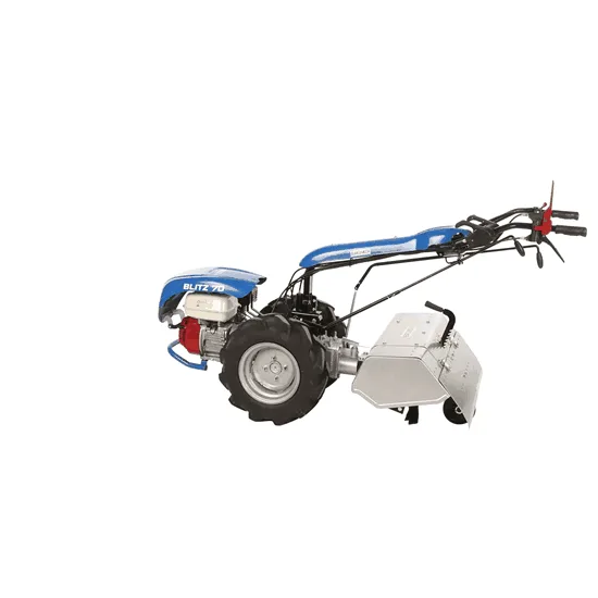 EuroMech BLITZ 70 - Motoculteur à essence - Moteur Honda GX200 - 6,5 CV