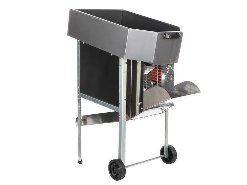 JOLLY Falkom - Effeuilleuse à olives électrique en acier inox - variateur de vitesse