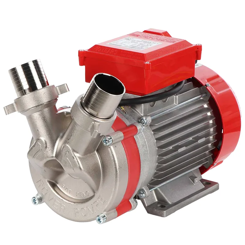 Rover Novax 50 T - Pompe électrique de transfert en alliage anticorrosion - Triphasée - 400 V