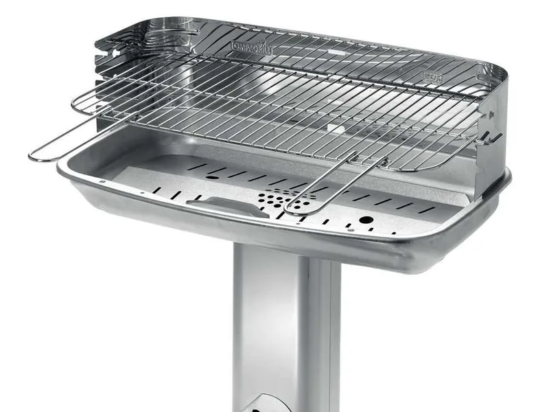 Ompagrill 60-40 Venus Inox - Barbecue à charbon