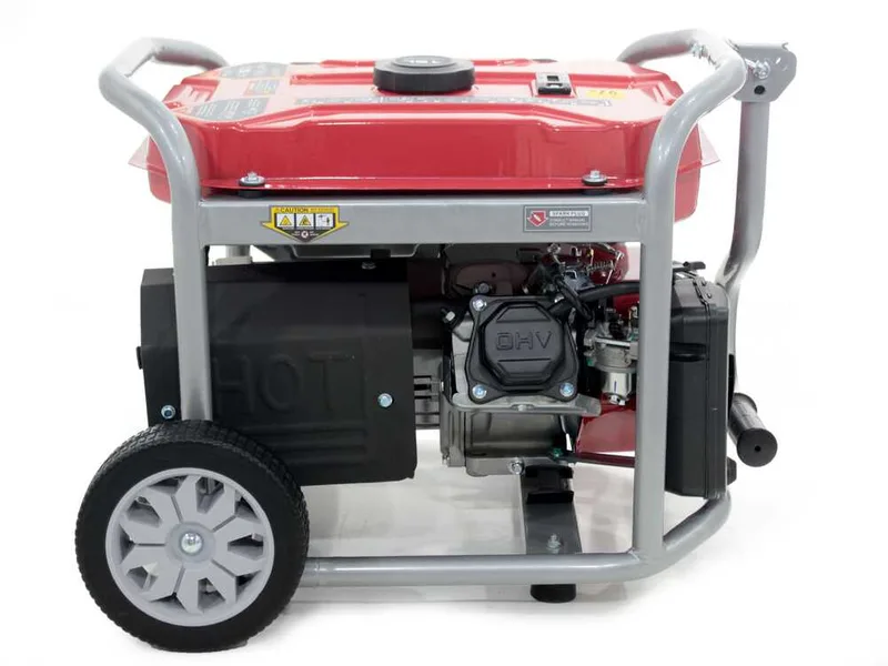 GeoTech Pro GGP 4000 - Groupe électrogène sur chariot avec AVR 3.6 kW - Continue 3.2 kw Monophasé