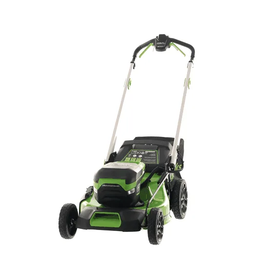 Greenworks GD60LM51SPK4 - Tondeuse à gazon autotractée à batterie - 60V/4Ah - Coupe 51 cm