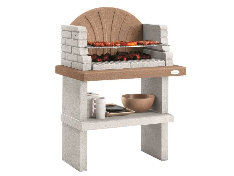 Palazzetti Siviglia - Barbecue à bois et charbon en maçonnerie