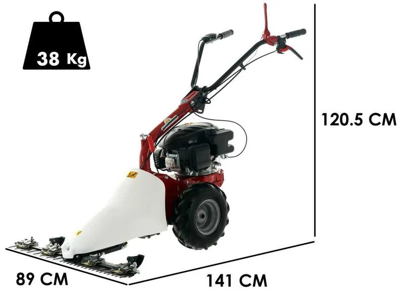 Eurosystems M210 - Motofaucheuse bilame - Loncin LC1P65FE