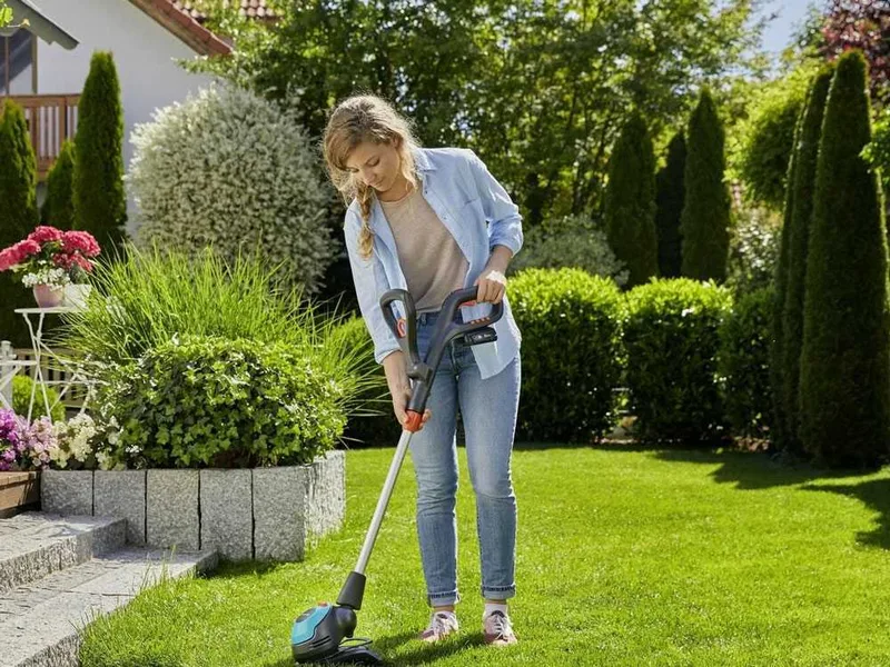 Gardena EasyCut 23/18V P4A - Coupe-bordure à batterie - 18V 2Ah