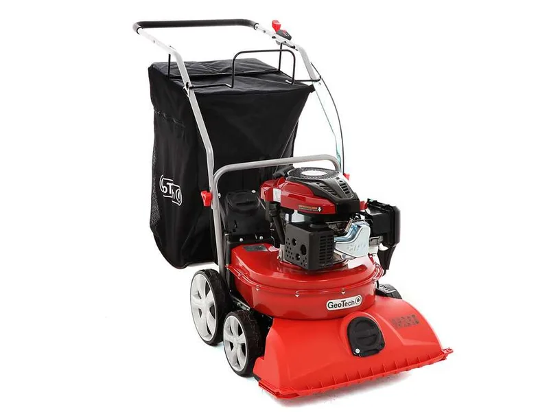 GeoTech LV 450 - Aspirateur à feuilles thermique à roues - Loncin 159 cc
