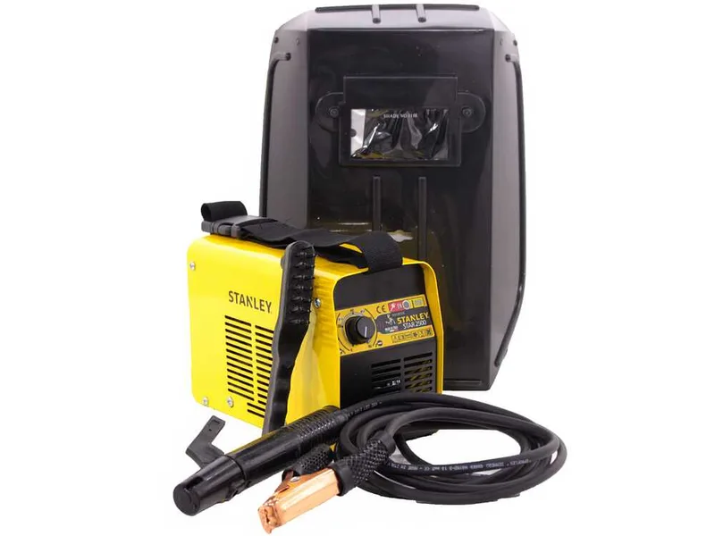 Poste à souder inverter MMA Stanley STAR 2500 - 80 A - 230V - cycle @100A - kit complet