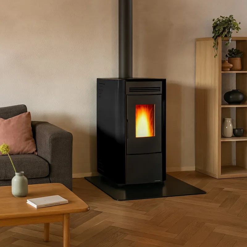 Extraflame Ketty 5.0 poêle à granulés acier noir