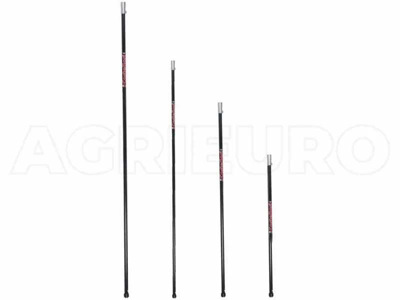 Perche pneumatique de rallonge en carbone Castellari APF 28 200 PE CARBON - fixe 200 cm