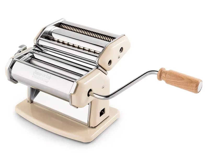 Imperia iPasta T.2/6,5 mm Crema - Laminoir - Machine à pâtes manuelle en INOX
