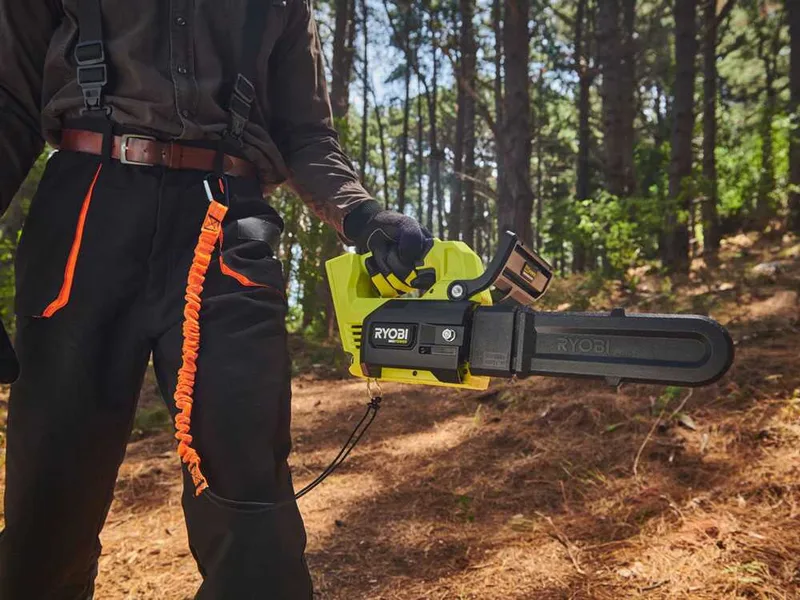 Ryobi RY36THCSX30A-140 - Tronçonneuse électrique d'élagage - 36 V 4 Ah - Guide 30 cm
