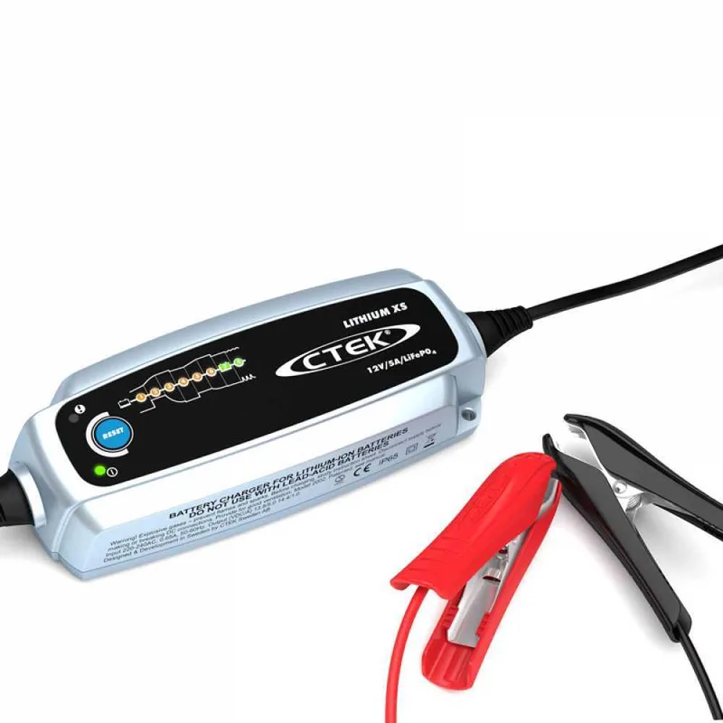 Ctek lithium xs - Chargeur de batterie/mainteneur de charge - 8 étapes - batteries 12V au lithium-fer-phosphate
