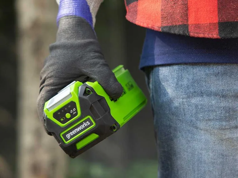 Starter kit Greenworks Batterie 40V 2Ah + Chargeur