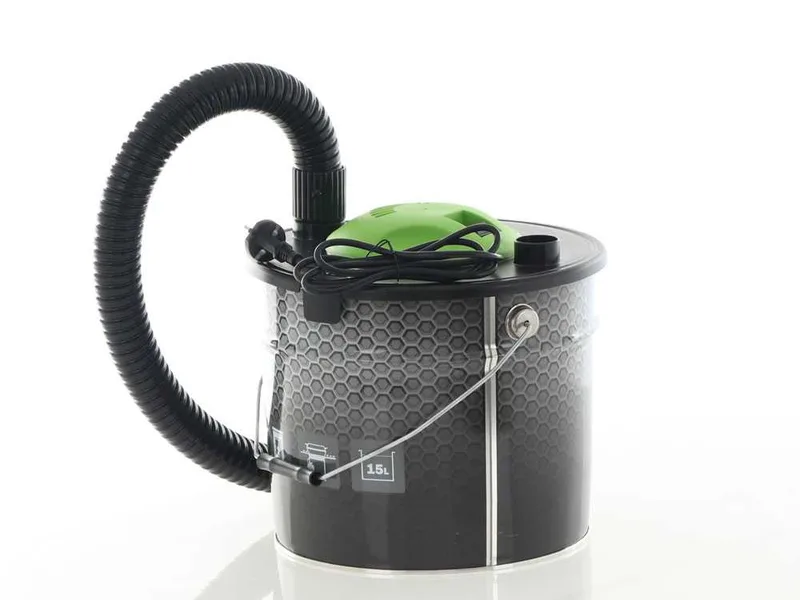 Ribimex Ceneti - Aspirateur à cendres petit à cuve - 15L