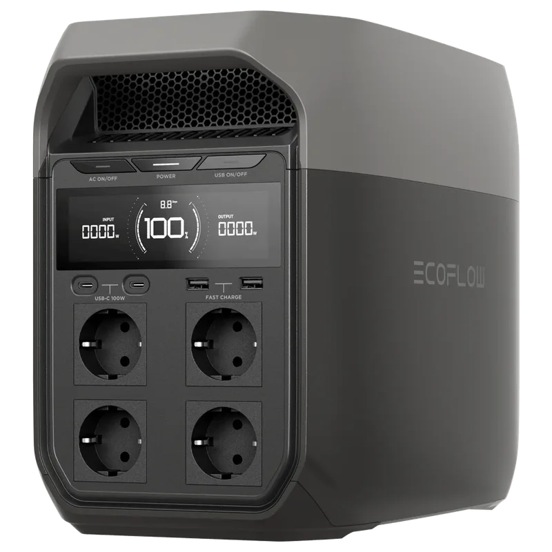 EcoFlow Delta 3 - Batterie PowerStation portable - 1800 W - 1024 Wh/51,2 V