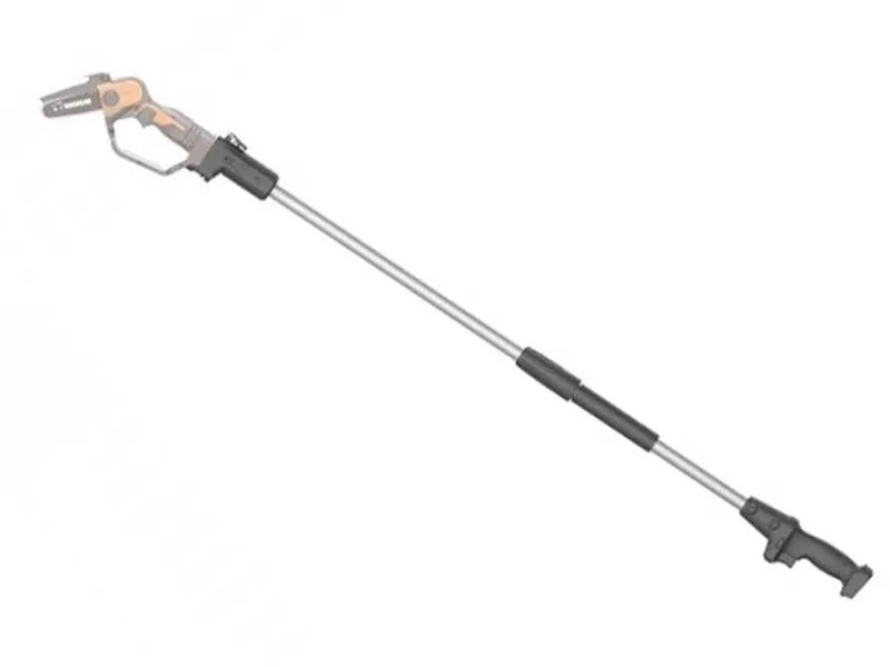 Perche de rallonge WORX WA4301 - 125 cm - Pour élagueuse WG324E - WG325E - WG326E - WG327E