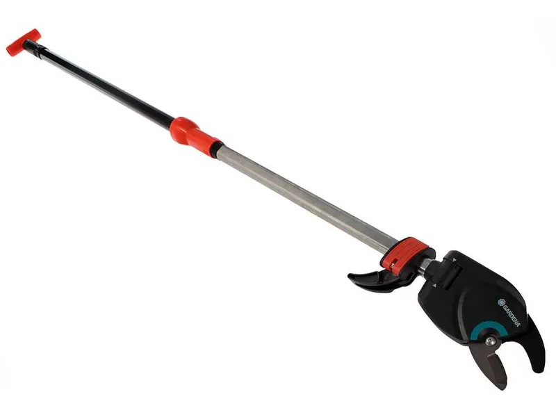 Gardena StarCut 160 plus - Long coupe-branches sur perche de rallonge de 160 cm - Ø 32 mm