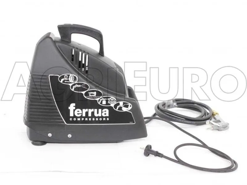 Ferrua Family - Compresseur d'air électrique portatif, oil-less - Moteur 1,5 CV