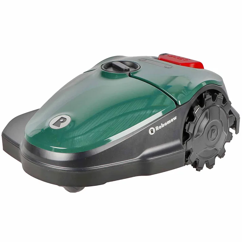 Robomow RKS 800 - Robot tondeuse avec périmètre - Avec batterie au lithium 18,5V 2,5Ah
