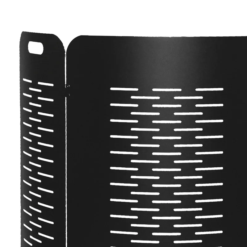 Grille de protection contre les étincelles Raik 3 pièces, noir
