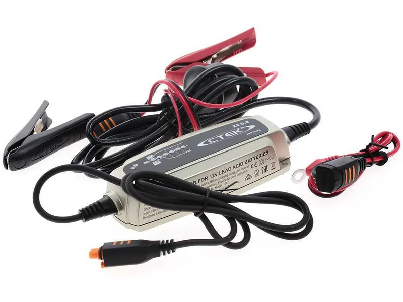 CTEK XS 0.8 - Chargeur de batterie et mainteneur de charge automatique - batteries de 12V - 6 étapes