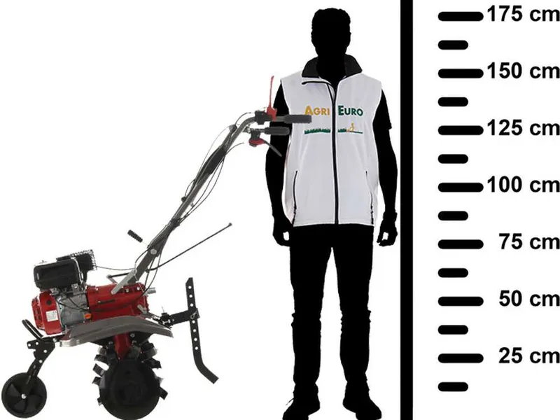 Italian Power RG3.6-100 - Motobineuse à essence 7 CV - Rato R210