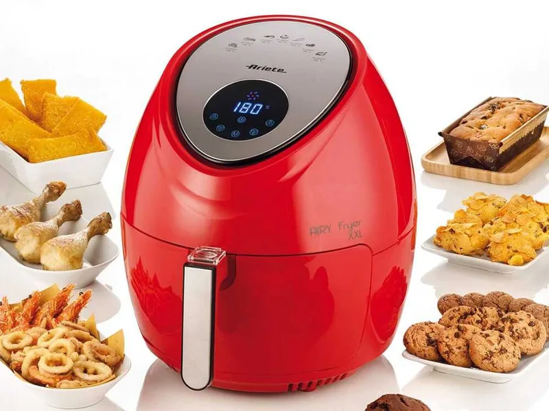 Ariete 4618/01 Airy Fryer XXL Rouge - Friteuse à air chaud