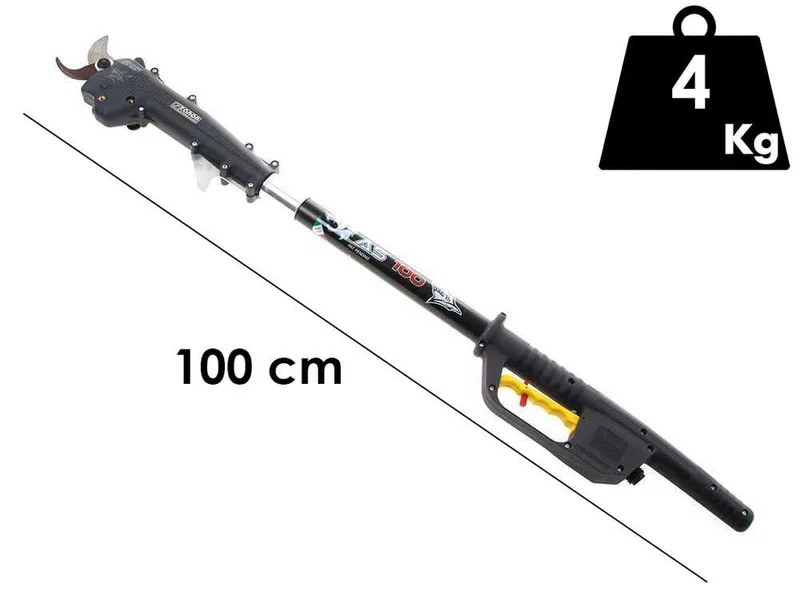 Zanon Shark ZS50 - Sécateur électrique de taille sur perche - 50.4 V 2.9 Ah - 100 cm