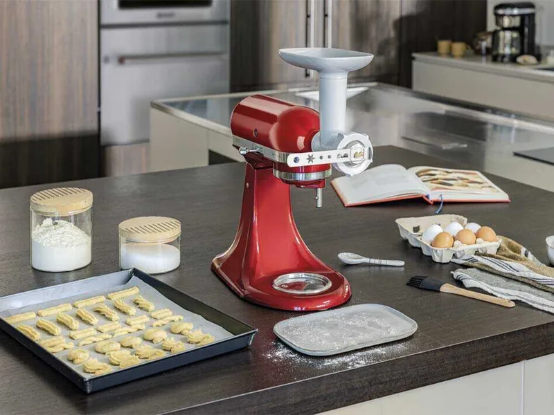 KitchenAid 5KSMFGCA - Set hachoir et presse à biscuits