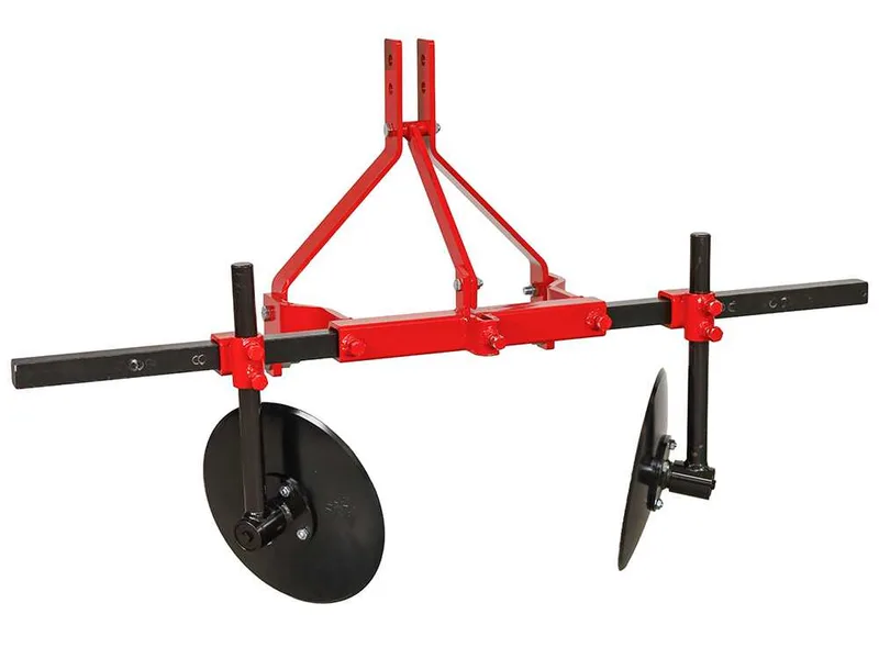 RC-T2 - Butteur réglable - 2 éléments - Série légère - Châssis de 150 cm - Pour tracteurs avec attelage à trois points