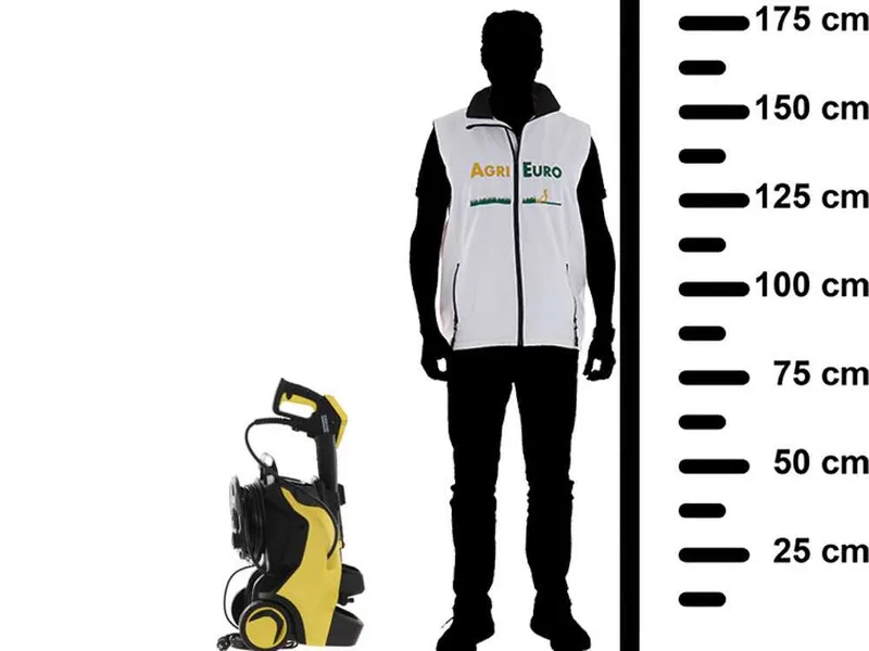 Karcher K5 Premium Smart Control Home + Home Kit - Nettoyeur haute pression - 500 L/min - 145 bars max - Bluetooth et App Home & Garden