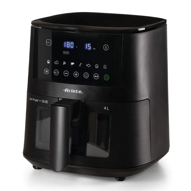 Ariete 4633 Noir - Friteuse à air chaud 4L - Écran tactile