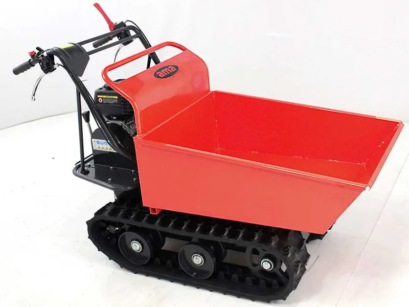 Brouette à chenilles AMA TAG300TD avec benne dumper - Charge 300 kg
