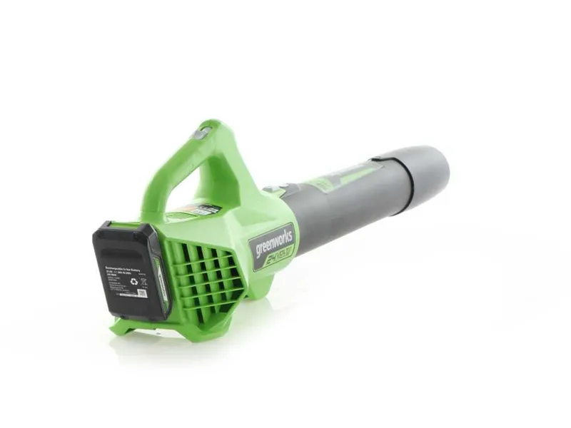 Greenworks G24ABO - Souffleur axial à batterie 24 V 10 Ah
