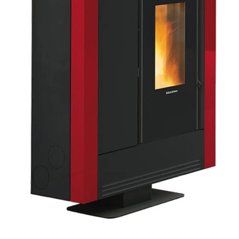 Extraflame souvenir PLUS steel 5.0 - Bordeaux rouge poêle à granulés