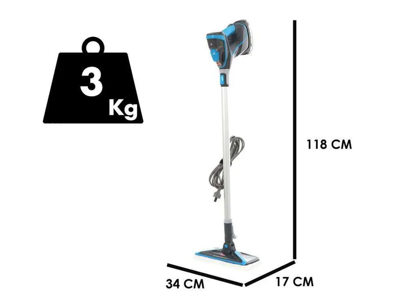 Bissell PowerFresh SlimSteam - Balai à vapeur électrique - 1500W