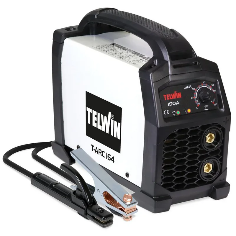 Telwin T-ARC 164 - Poste à souder Inverter (MMA, TIG) - Courant continu (DC)