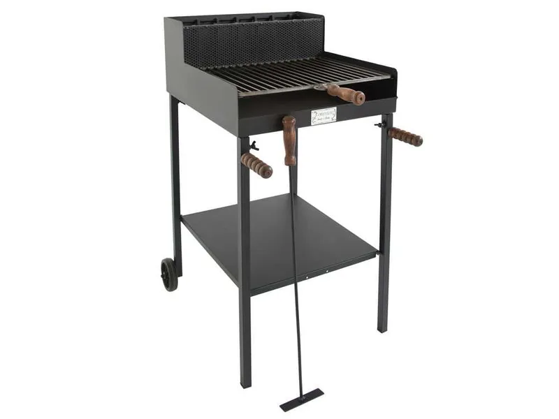 Cruccolini Fuocone Oliveto - Barbecue en fer artisanale à bois et charbon