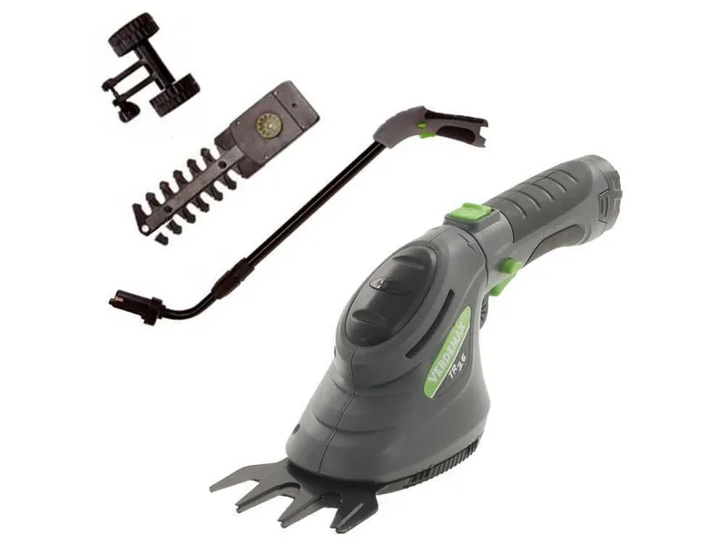 Cisaille à gazon à batterie avec perche Verdemax - TR3.6 - 3.6V 1.5Ah
