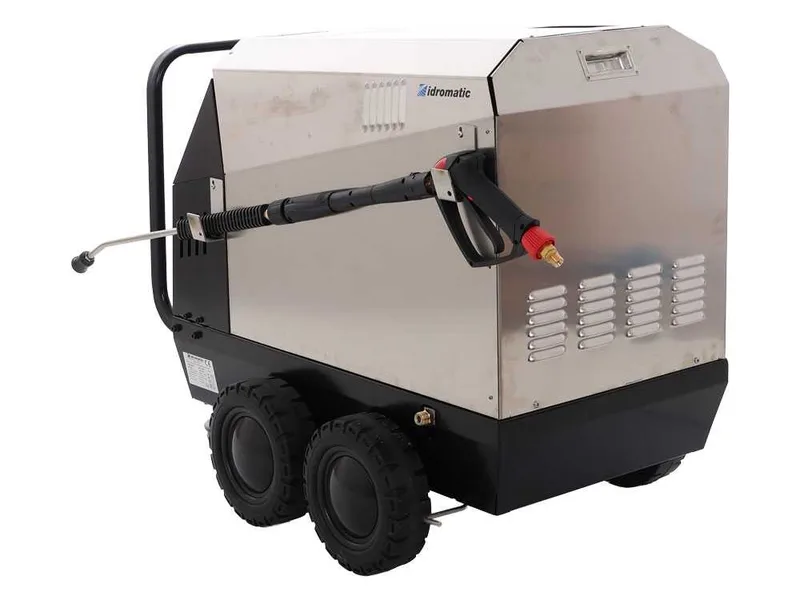 Idromatic Astra 200.15 - Nettoyeur haute pression à eau chaude professionnel triphasé - 200 bars - 900 l/h