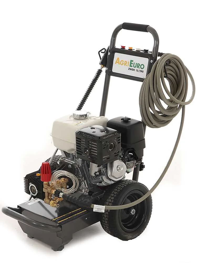 Nettoyeur haute pression thermique professionnel zwdk 15/290 - 290 bar - 900 l/h - Avec pompe Comet zwd-k - moteur Honda gx 390