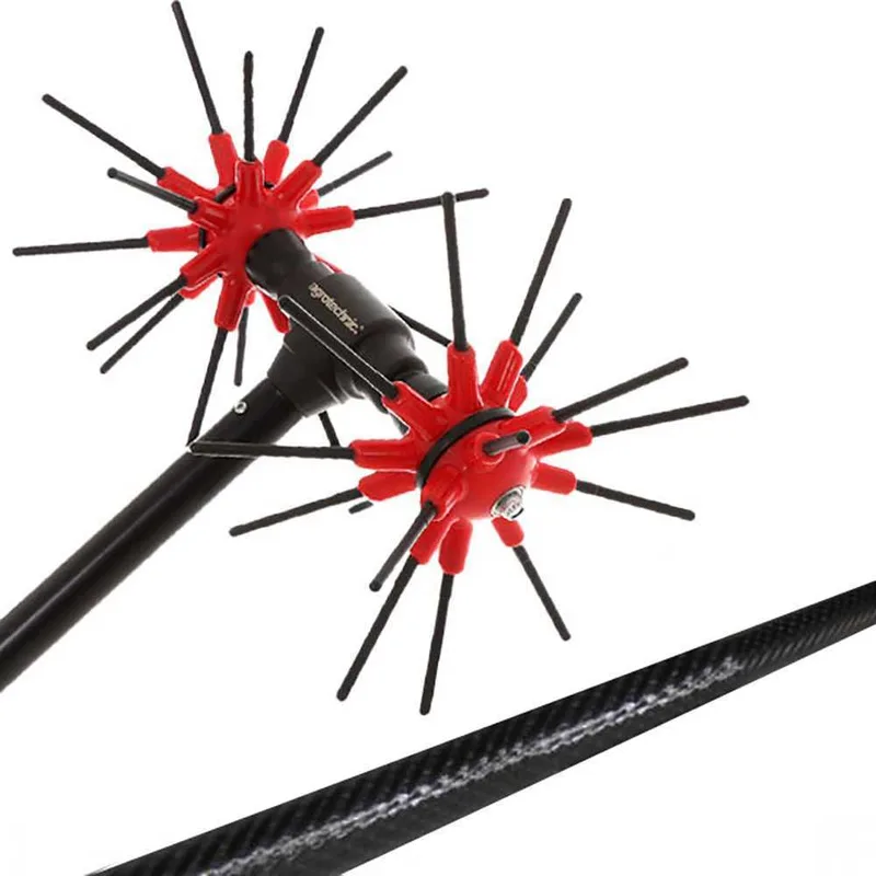 Ripartrak Agrotechnic X.4 Superveloce - Peigne vibreur électrique - perche carbone 200 cm - moteur brushless