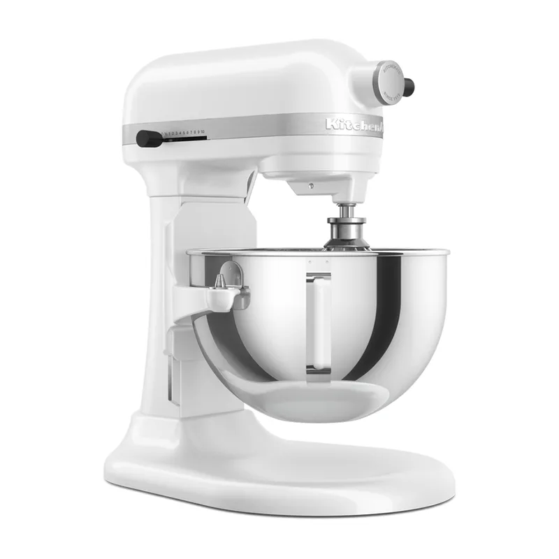 KitchenAid Heavy Duty 5KSM55SXX-EWH Blanc - Batteur mélangeur planétaire