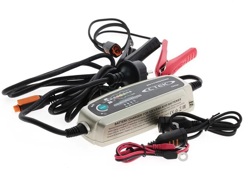 Ctek mxs 5.0 test & charge - Chargeur de batterie et mainteneur de charge automatique - 8 étapes - test batterie