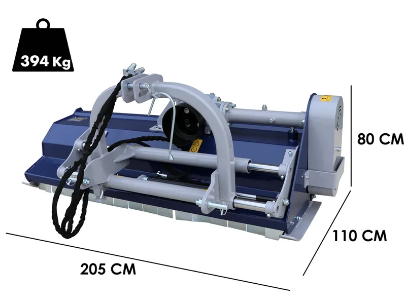 BullMach REA 185 SH - Broyeur sur tracteur - Série médium - À déport hydraulique