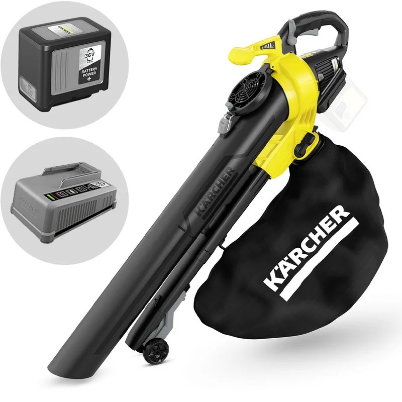 Karcher BLV 36-240 - Souffleur aspirateur à feuilles sur batterie 36V 6Ah