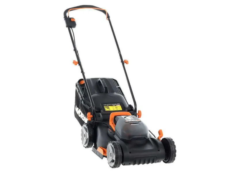 Tondeuse à gazon électrique à batterie Worx WG743E - 2X20V 4 Ah